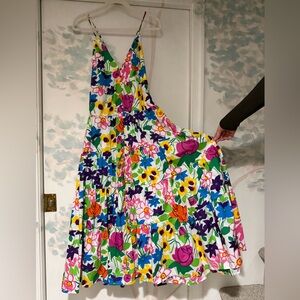 J. Crew Floral Maxi Dress - Multicolor SM